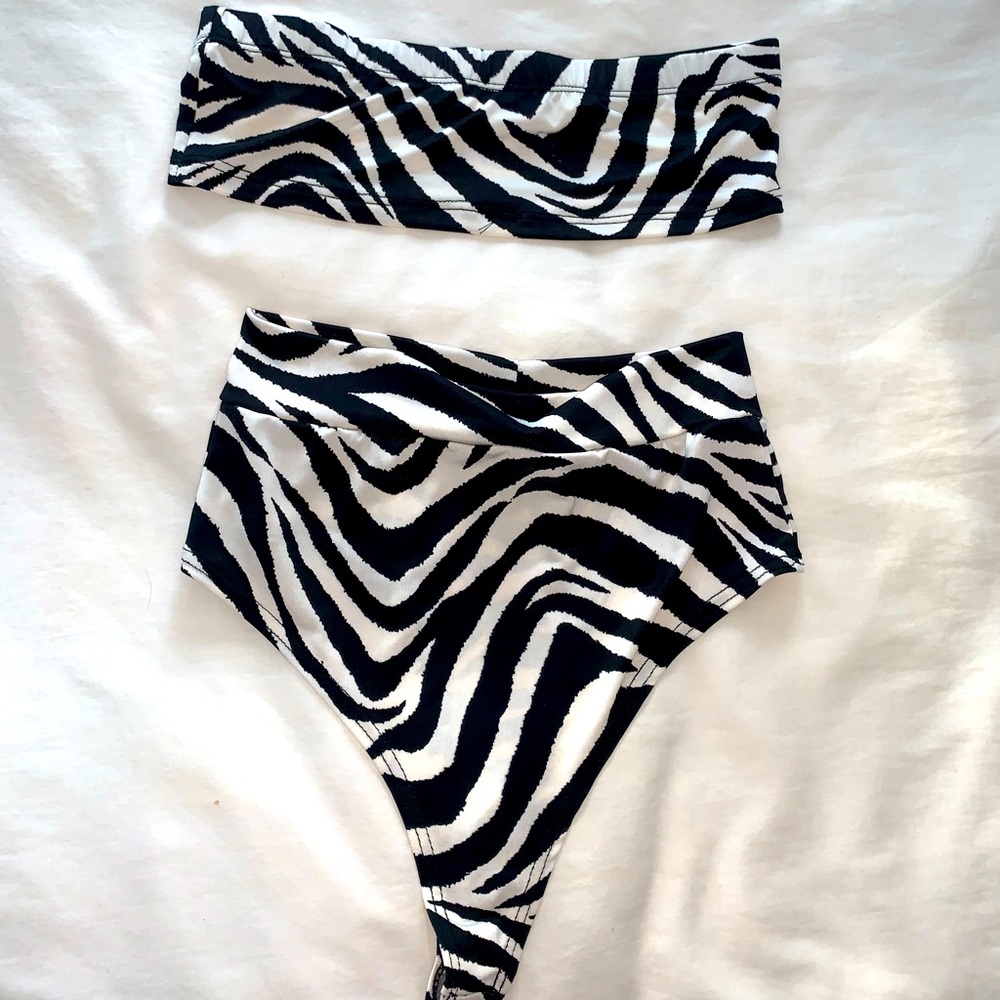 Zebra Rave Two Piece Set